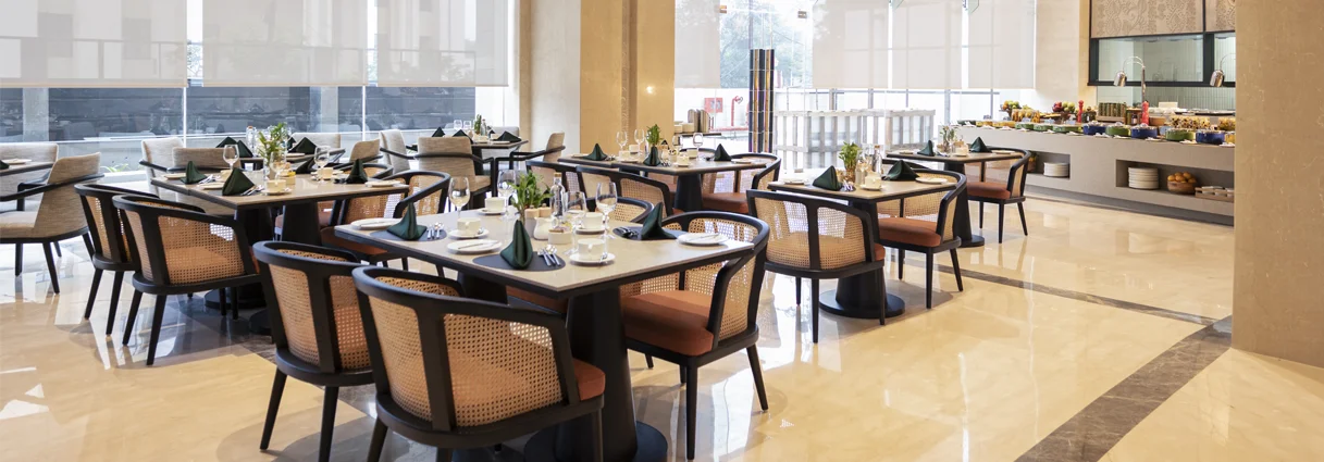 Lyfe's Kitchen Seating Arrangement